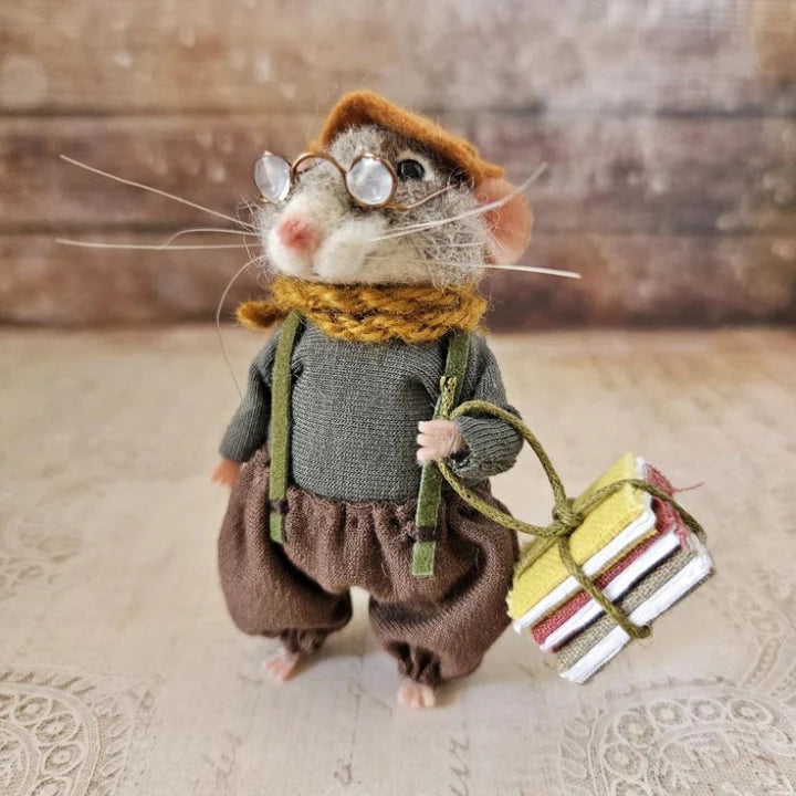 WhiskerWool - Souris en Feutre