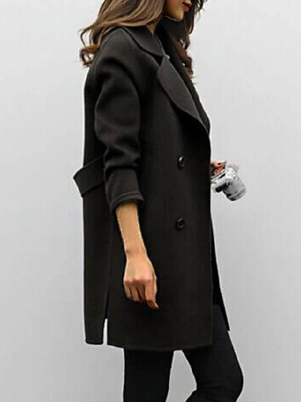 Manteau d'Hiver Croisé