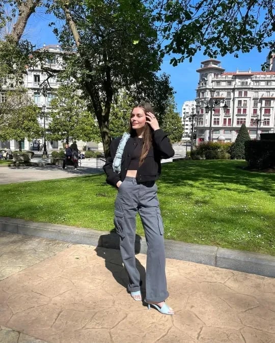 Sophia™ | Pantalon cargo ajustable
