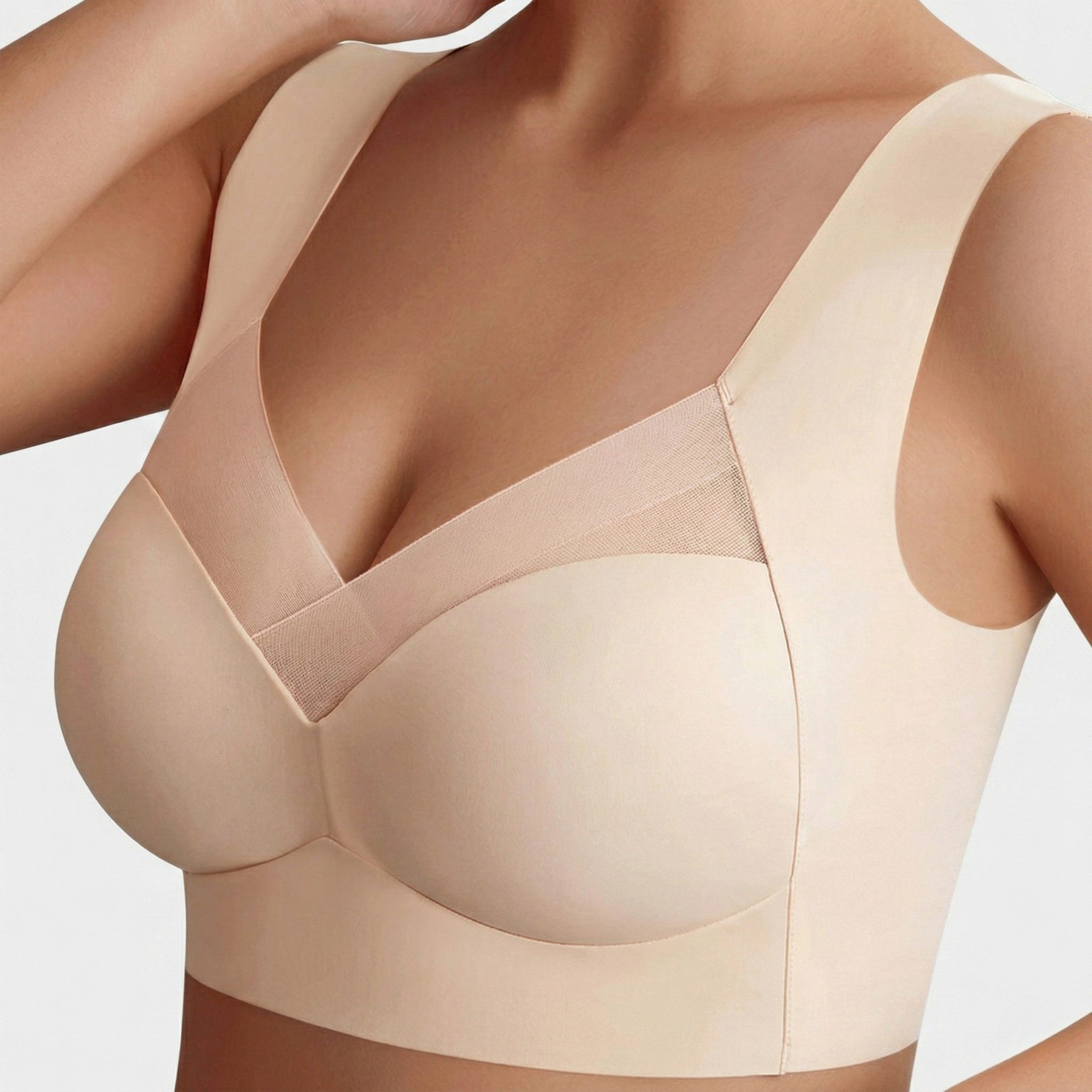 Soutien-Gorge Femme Sans Couture Push-Up et Confort