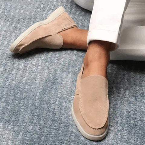 Mocassins en daim pour hommes - Milo, Élégants et Confortables pour l'Automne 2025