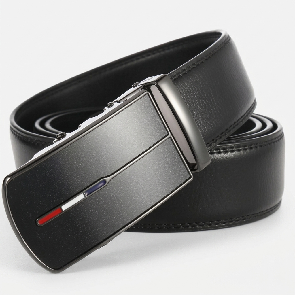 Ceinture Homme Élégante avec Boucle Automatique Design Moderne Réglable Luxe