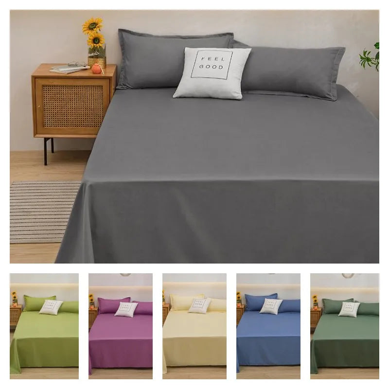 Housse de couette en lin doux – SoftLuxe