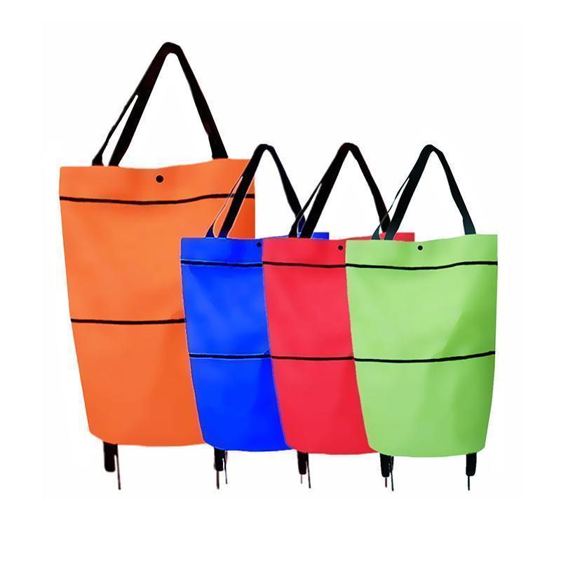 Panier de Courses | Sac Roulant Pliable | Transport Léger | Icone