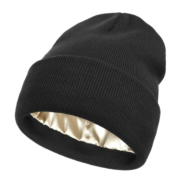 Chapeau d'Hiver Doublé en Soie - Noor