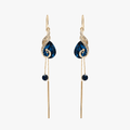 Lunavia – Boucles d'oreilles en forme de goutte saphir