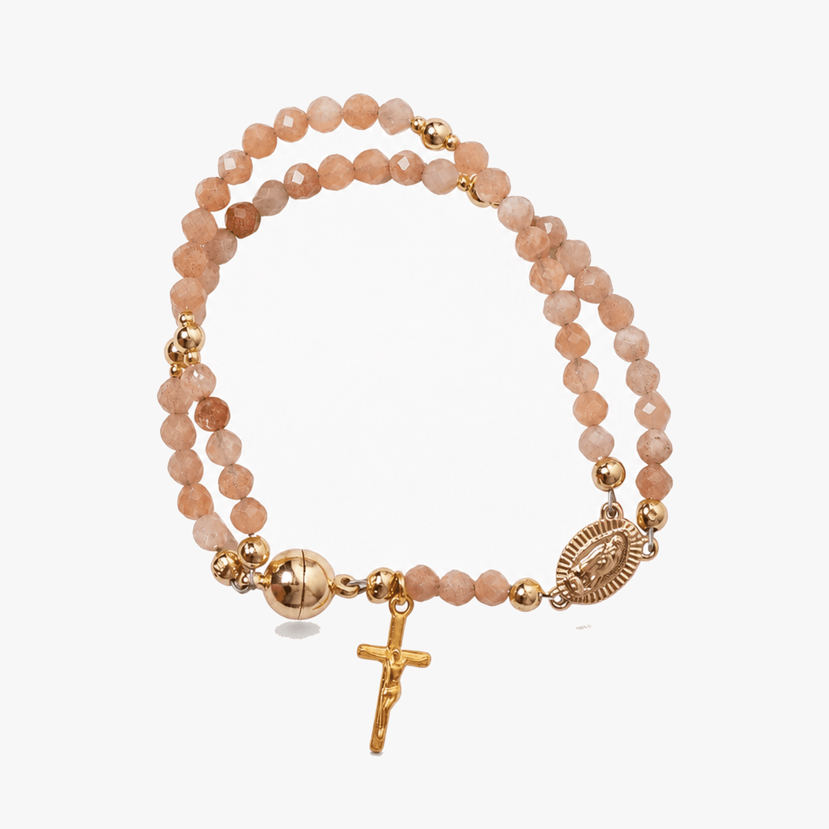 Aveluna – Bracelet de chapelet fait main