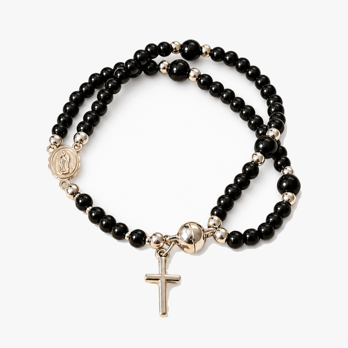 Aveluna – Bracelet de chapelet fait main