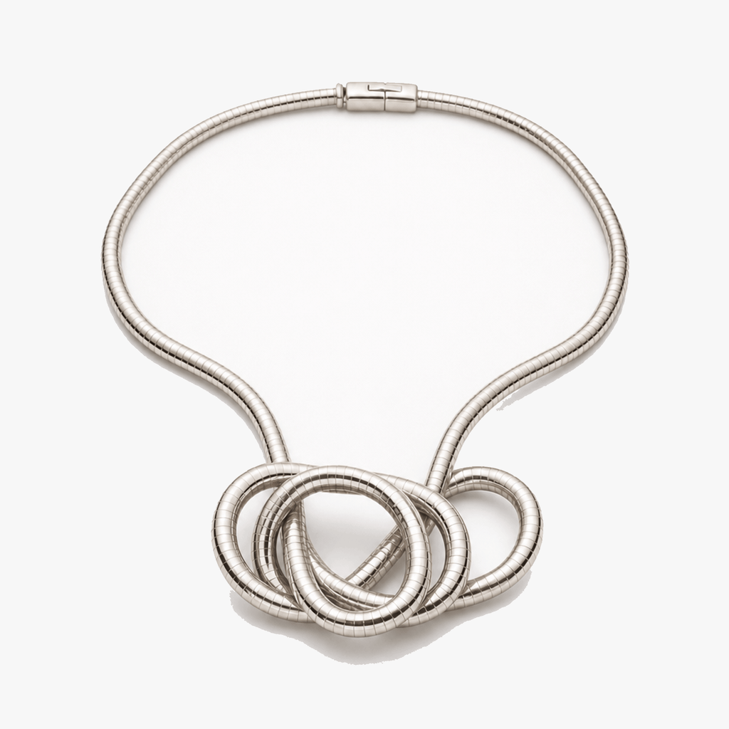 Serpina - Ensemble de collier et bracelet serpent flexible