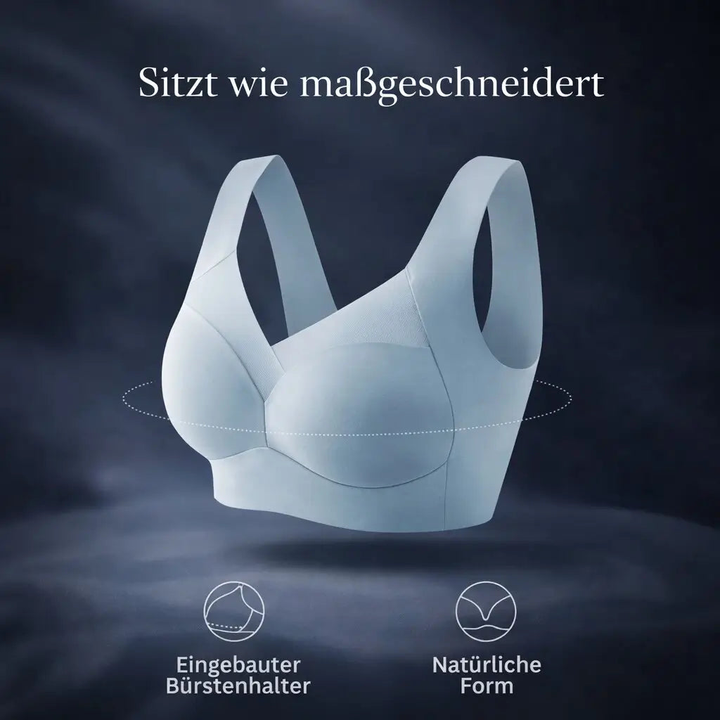 BH sans armatures | Soutien-gorge push-up confortable et sans couture | Komfina