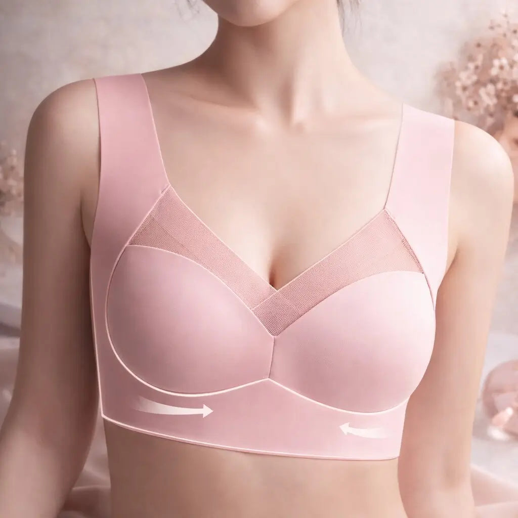 BH sans armatures | Soutien-gorge push-up confortable et sans couture | Komfina