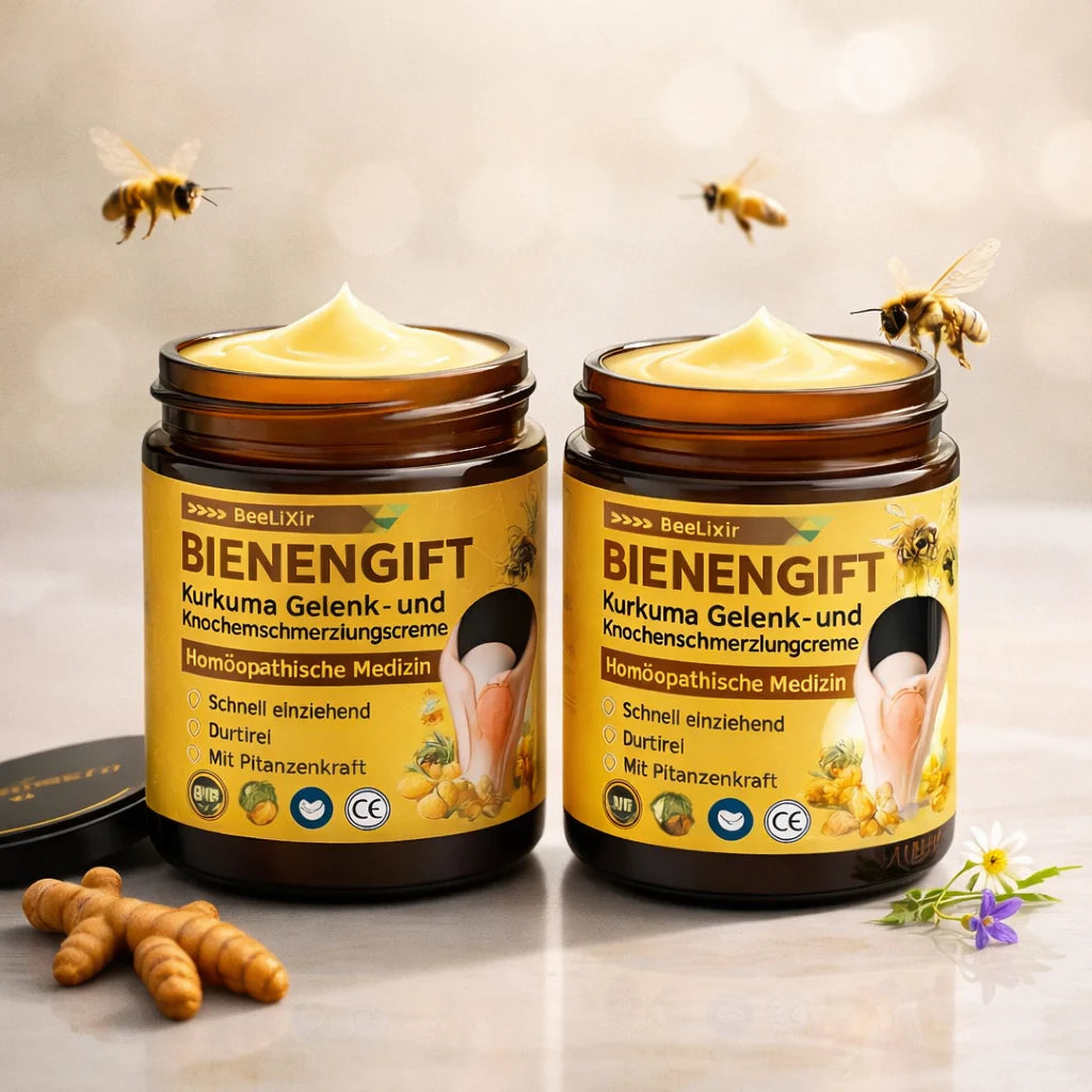 Crème au venin d'abeille avec Hyaluron & Collagène | BeeLixir