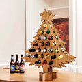 Calendrier de l'Avent en Bois Bière 2026 – Compte à Rebours de 24 Jours jusqu'à Noël