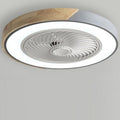 Ventilateur de Plafond LED Moderne Sans Cadre – Refroidissement Élégant et Silencieux avec Télécommande