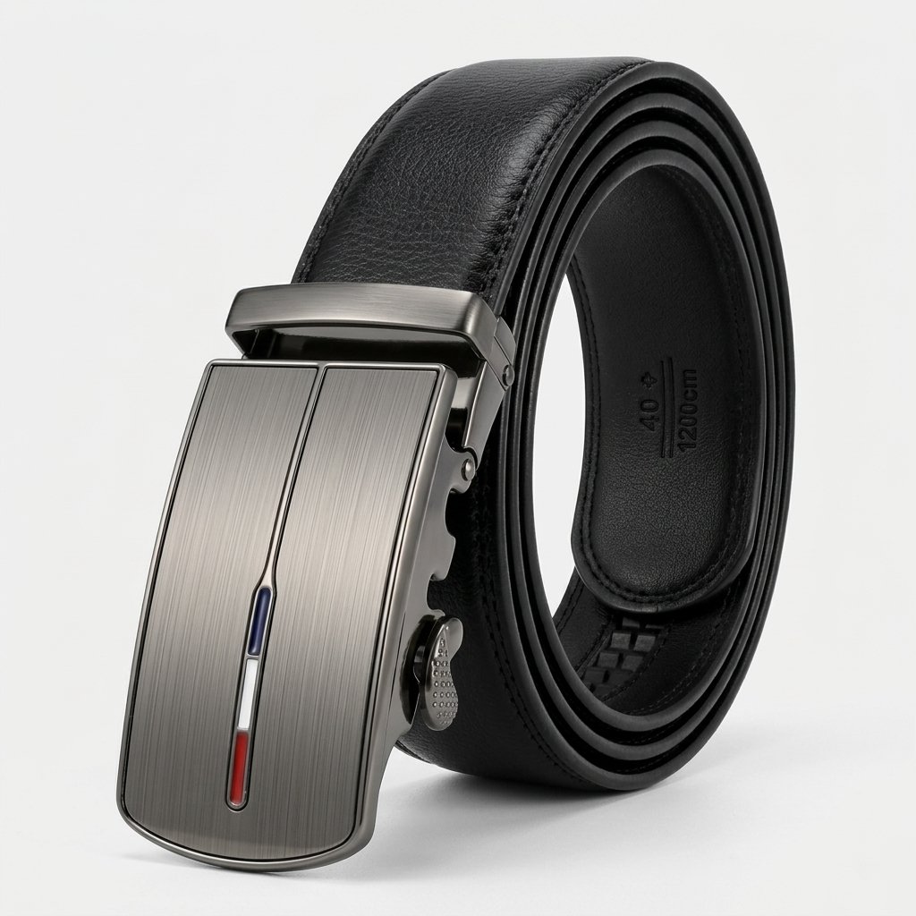 Ceinture Homme Élégante avec Boucle Automatique Design Moderne Réglable Luxe
