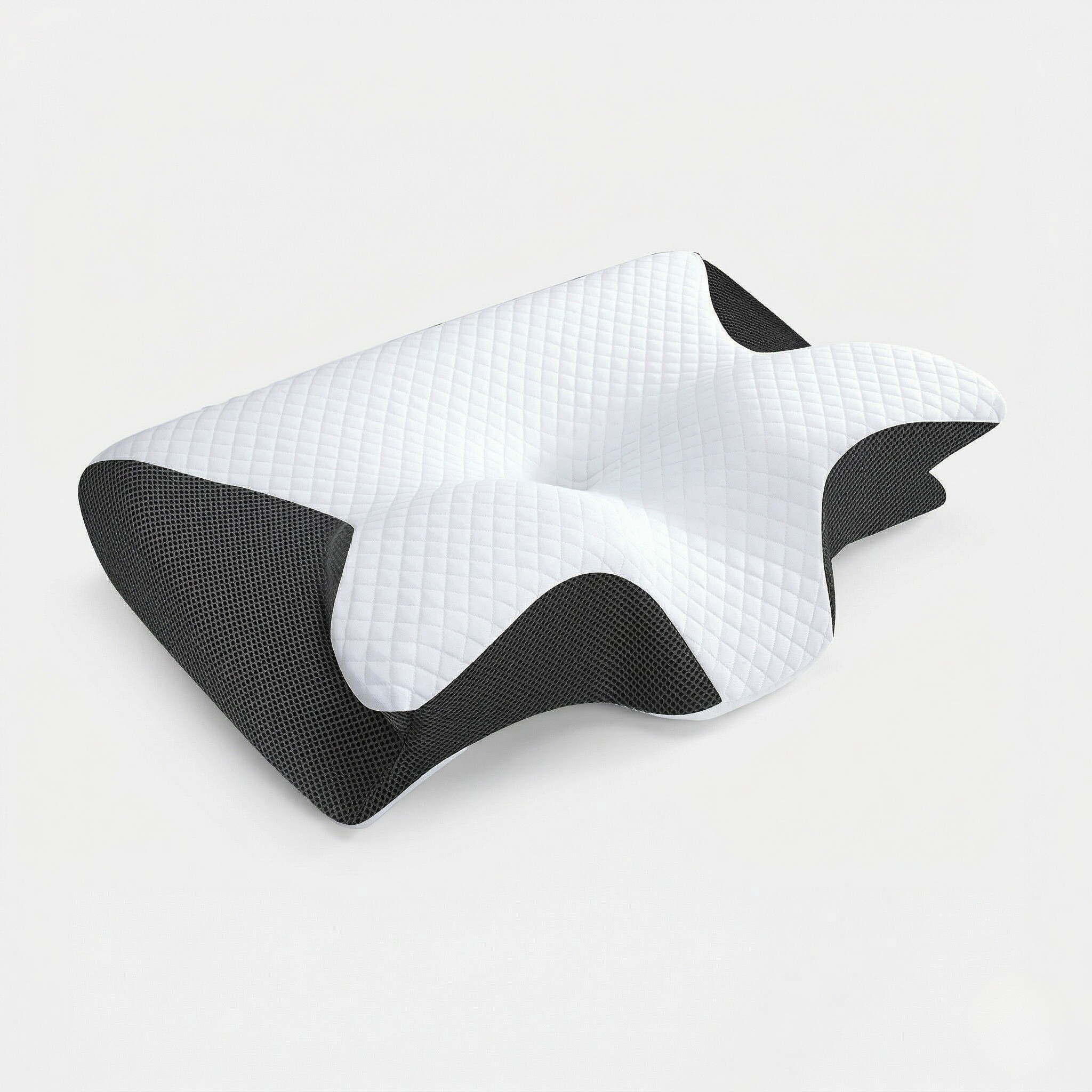 Coussin Orthopédique en Mousse à Mémoire Réglable Support Cervical