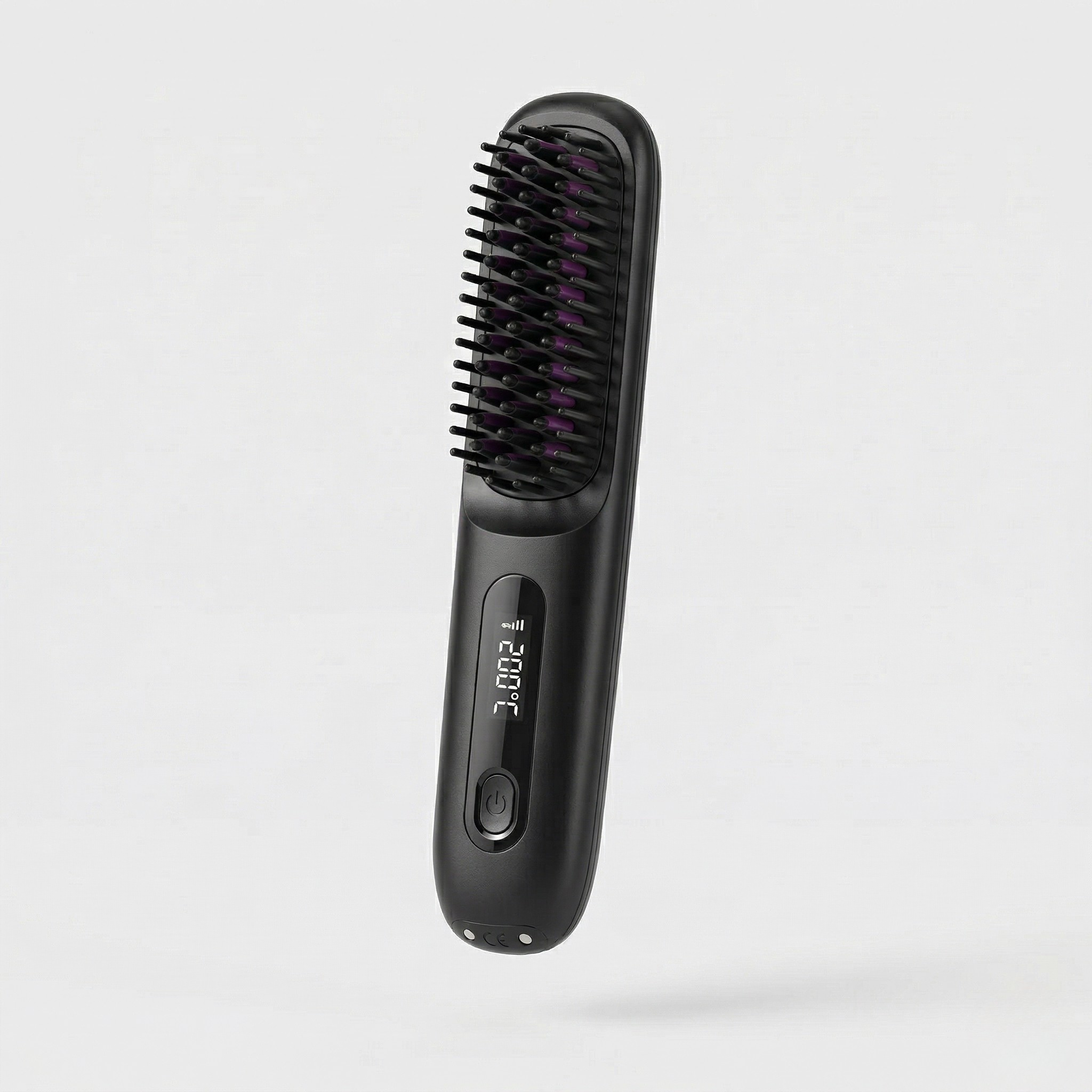 Brosse Lissante Cheveux Chauffage Rapide Température Réglable