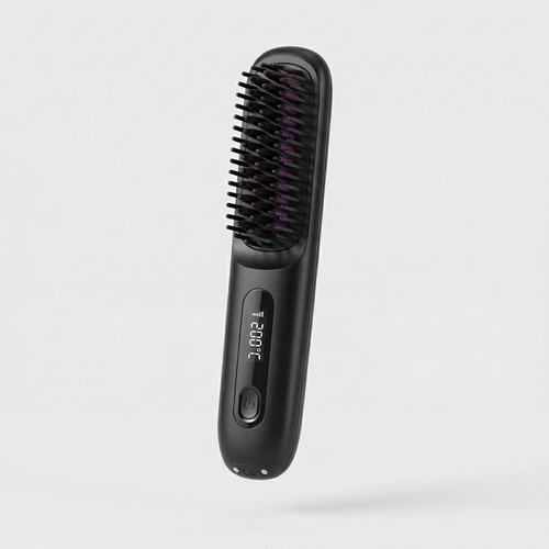 Brosse Lissante Cheveux Chauffage Rapide Température Réglable