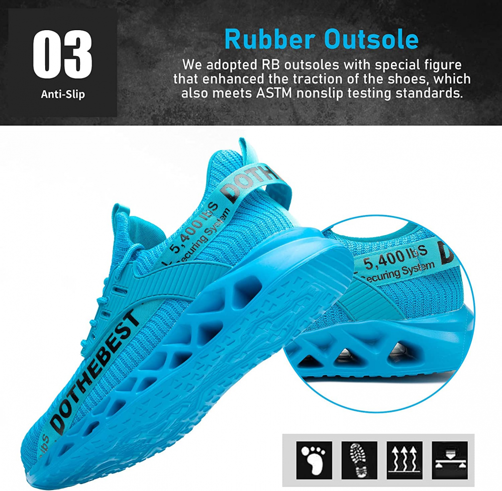 Chaussures de Sécurité Ultra-Légères et Respirantes – ProGuard