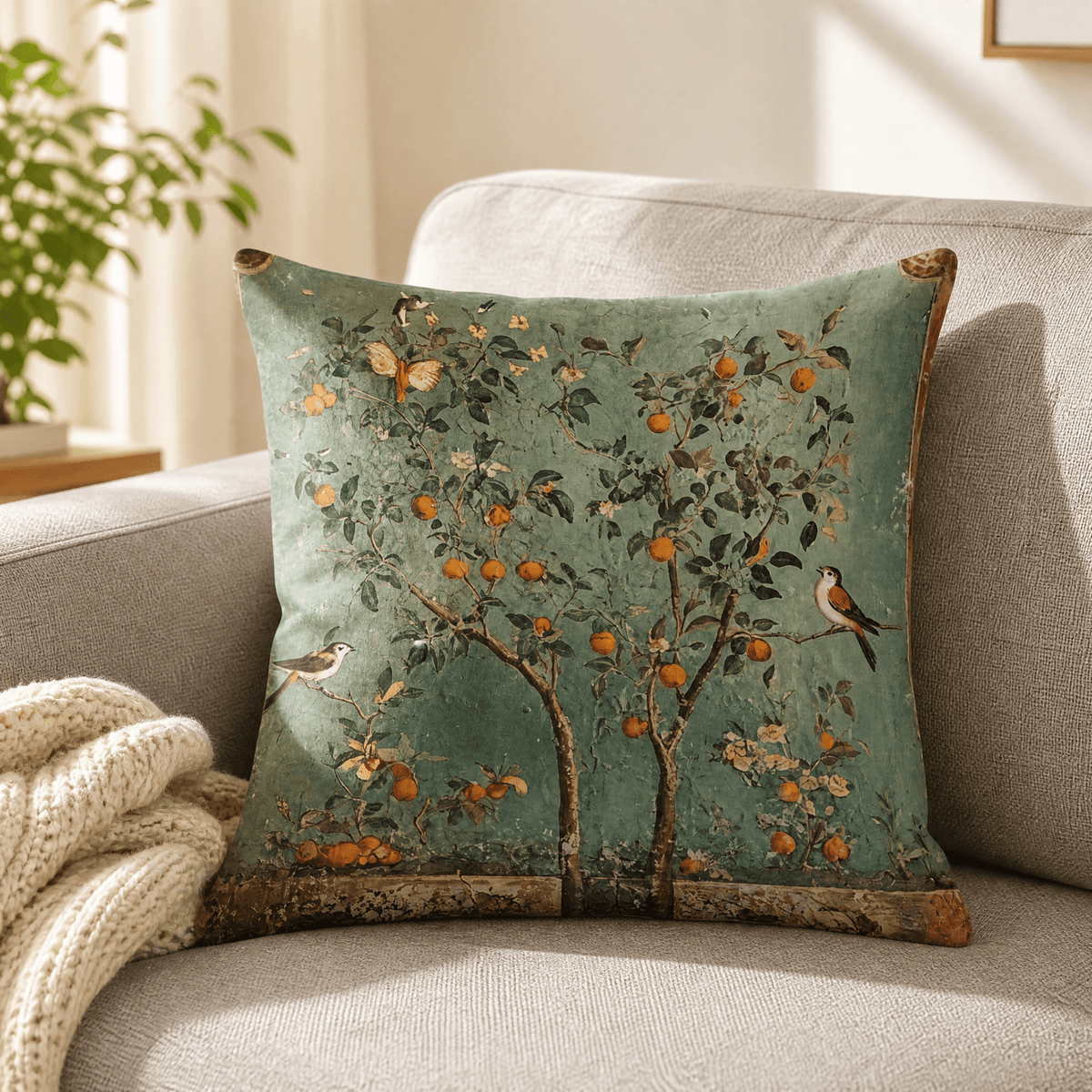 Bloomshire – Housses de coussin botaniques vintage
