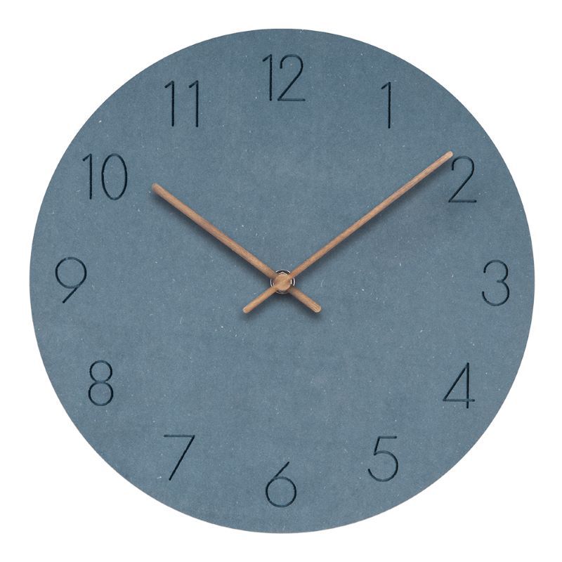 Horloge Murale Scandinave Silencieuse pour Décoration Intérieure