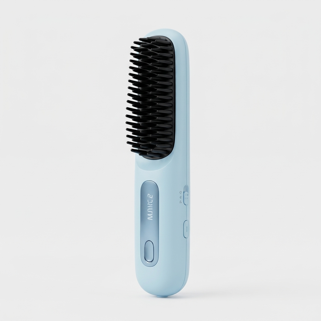 Brosse Lissante Cheveux Chauffage Rapide Température Réglable