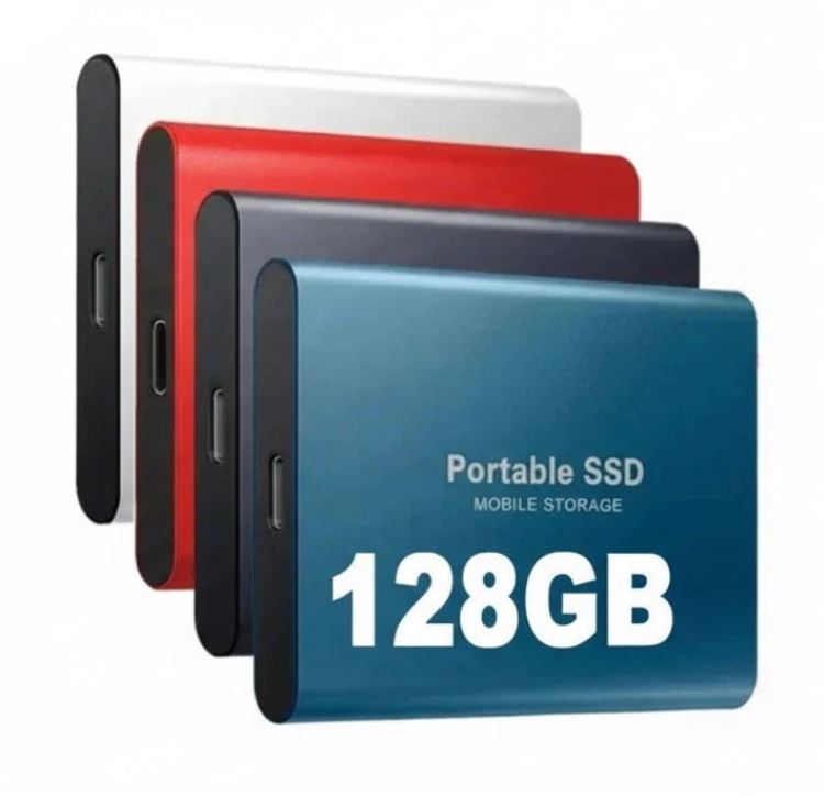 DataSprint SSD Externe 128 Go – Stockage USB-C rapide jusqu'à 1050 Mo/s
