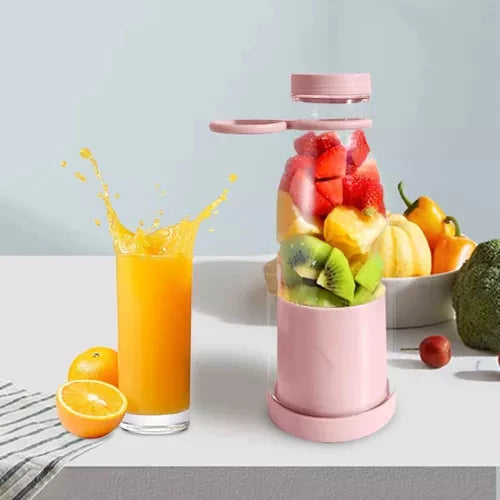 Mixeur à smoothie portable compact avec réservoir à fruits et bouchon de boisson