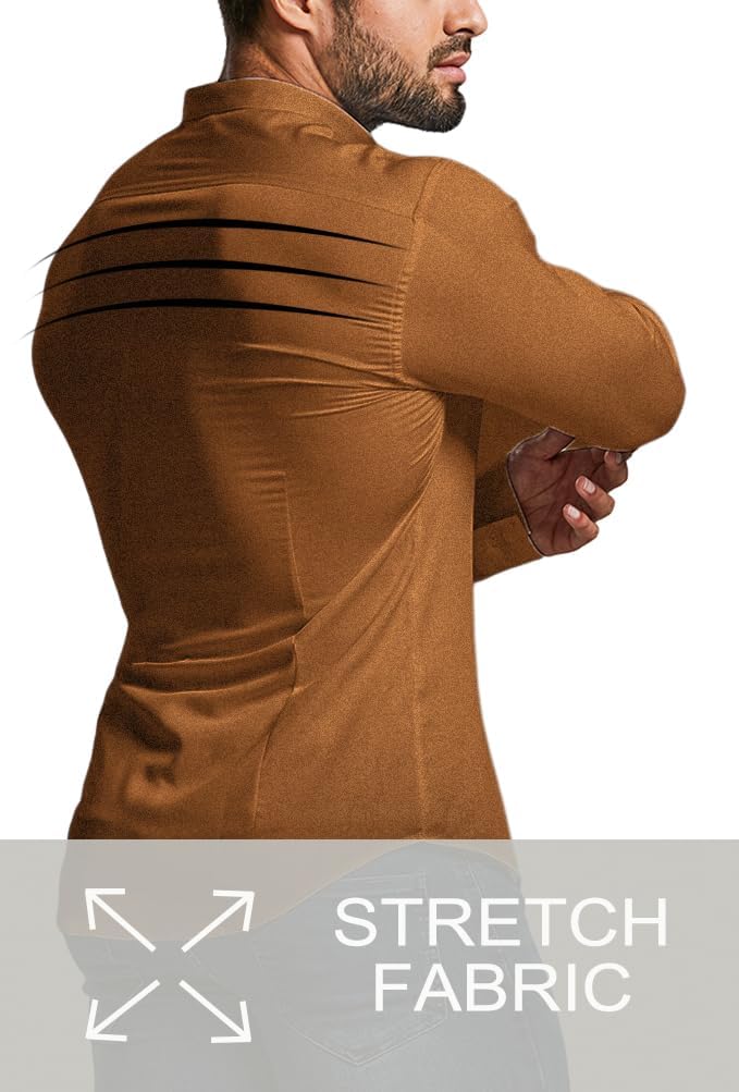Chemise Slim-Fit pour Hommes pour le Printemps 2026 – Anti-Froissement – David