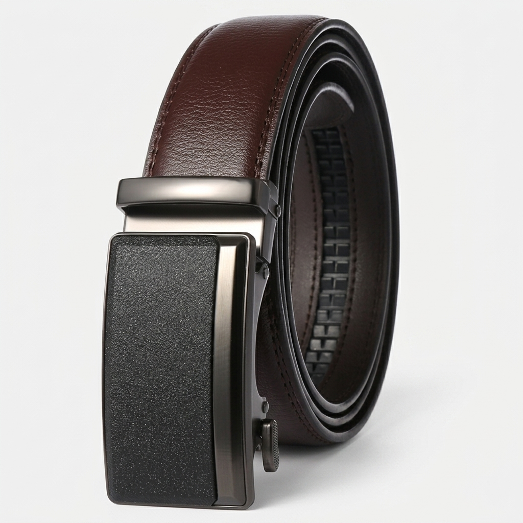 Ceinture Homme Élégante avec Boucle Automatique Design Moderne Réglable Luxe
