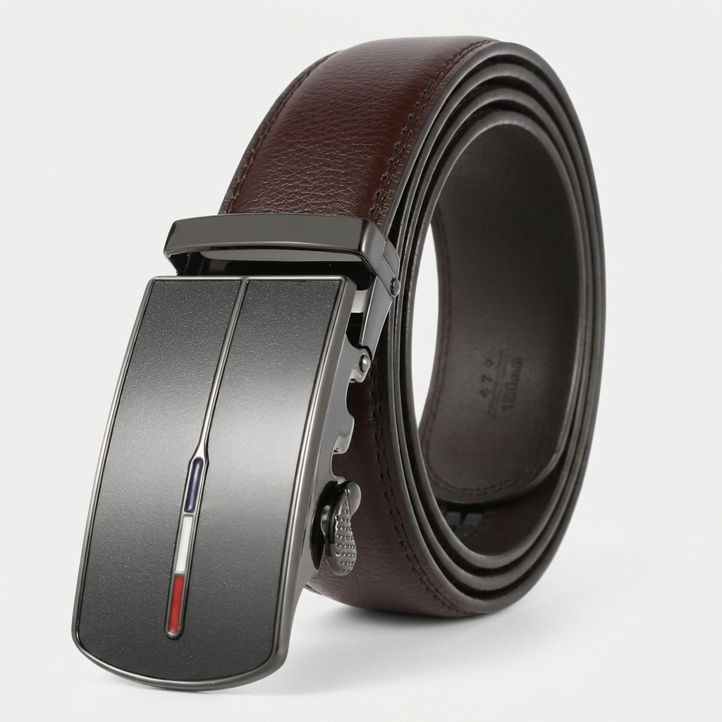 Ceinture Homme Élégante avec Boucle Automatique Design Moderne Réglable Luxe
