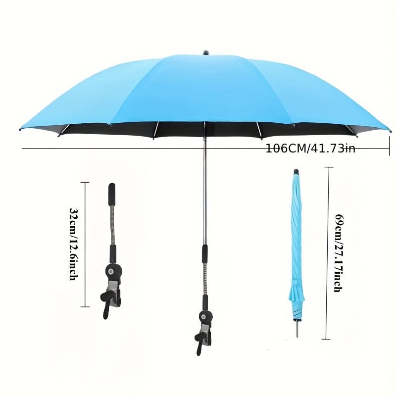 Parasol Extérieur Réglable pour Protection Solaire