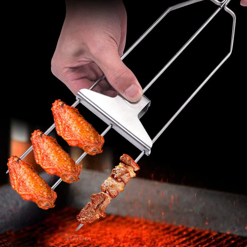 Brochettes de Grill BlazeBite™ — Débloquez des Kabobs Juteux et Pleins de Saveurs Sans Tracas