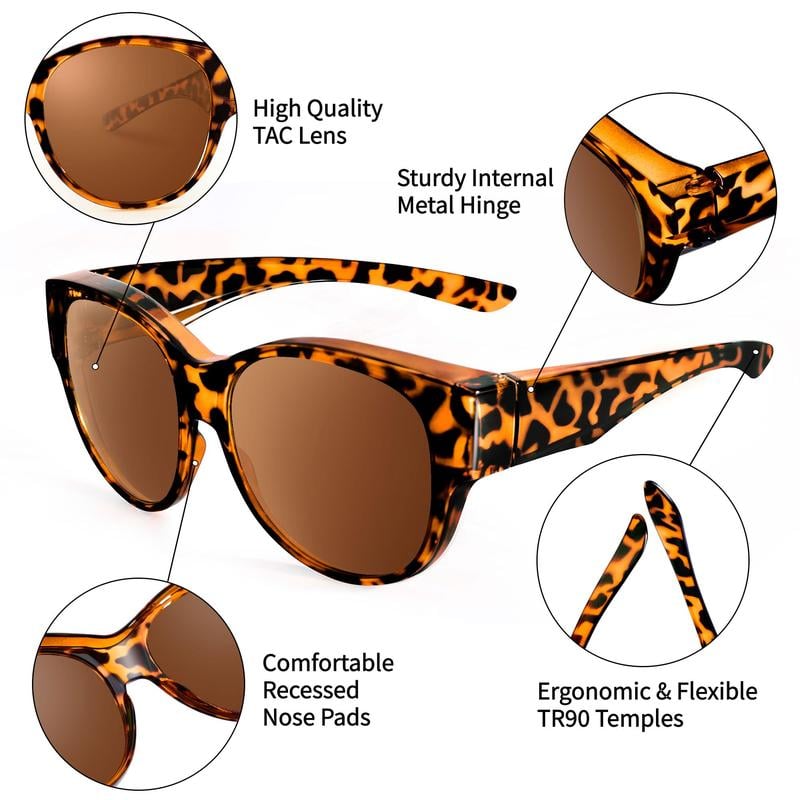 ClarioShade™ — Profitez d’un extérieur sans éblouissement avec un style sans effort et un ajustement parfait sur vos lunettes