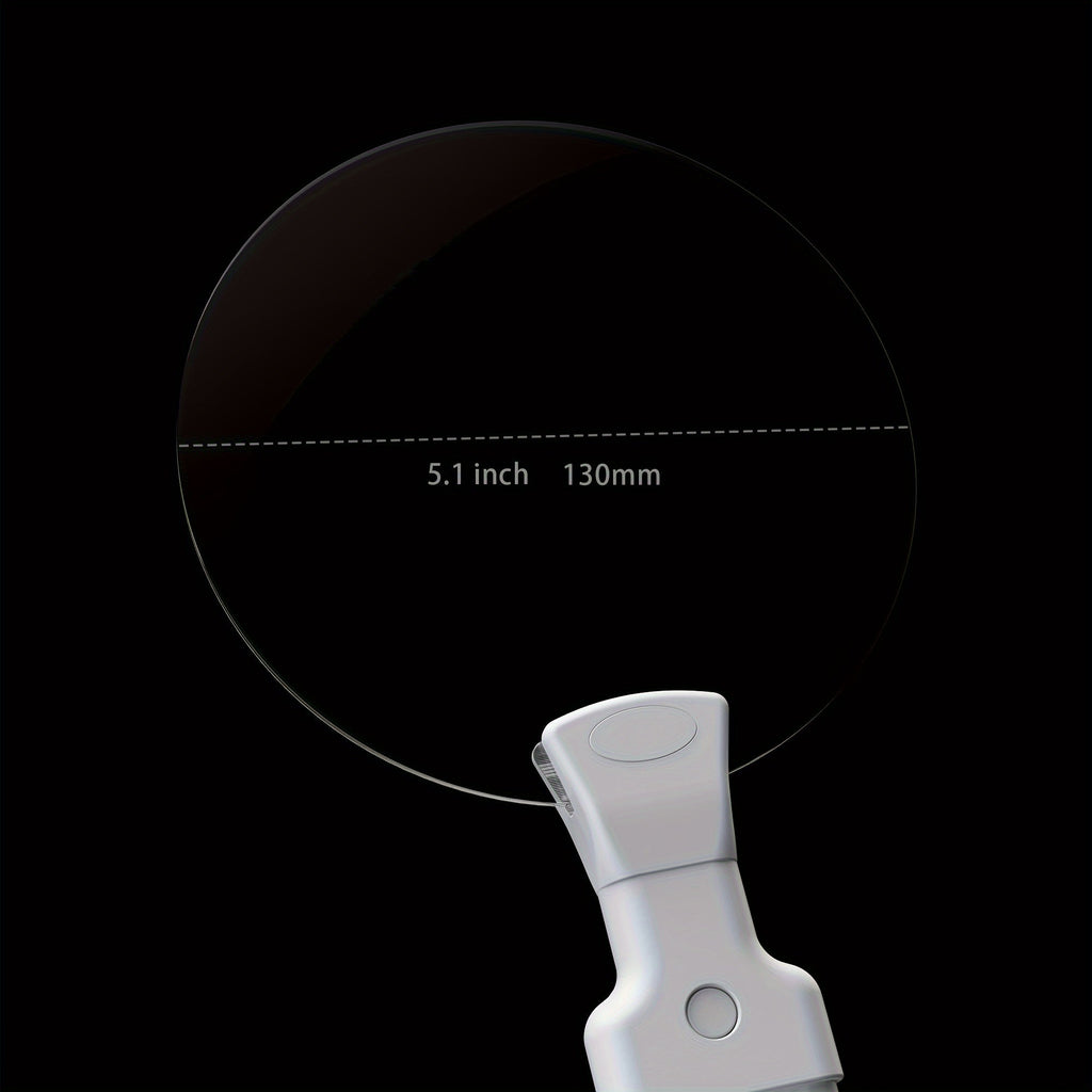 Skanto | Loupe Pro 5X – Loupe ajustable mains libres pour personnes âgées et malvoyantes – Parfaite pour la lecture, la couture, l'artisanat et l'inspection