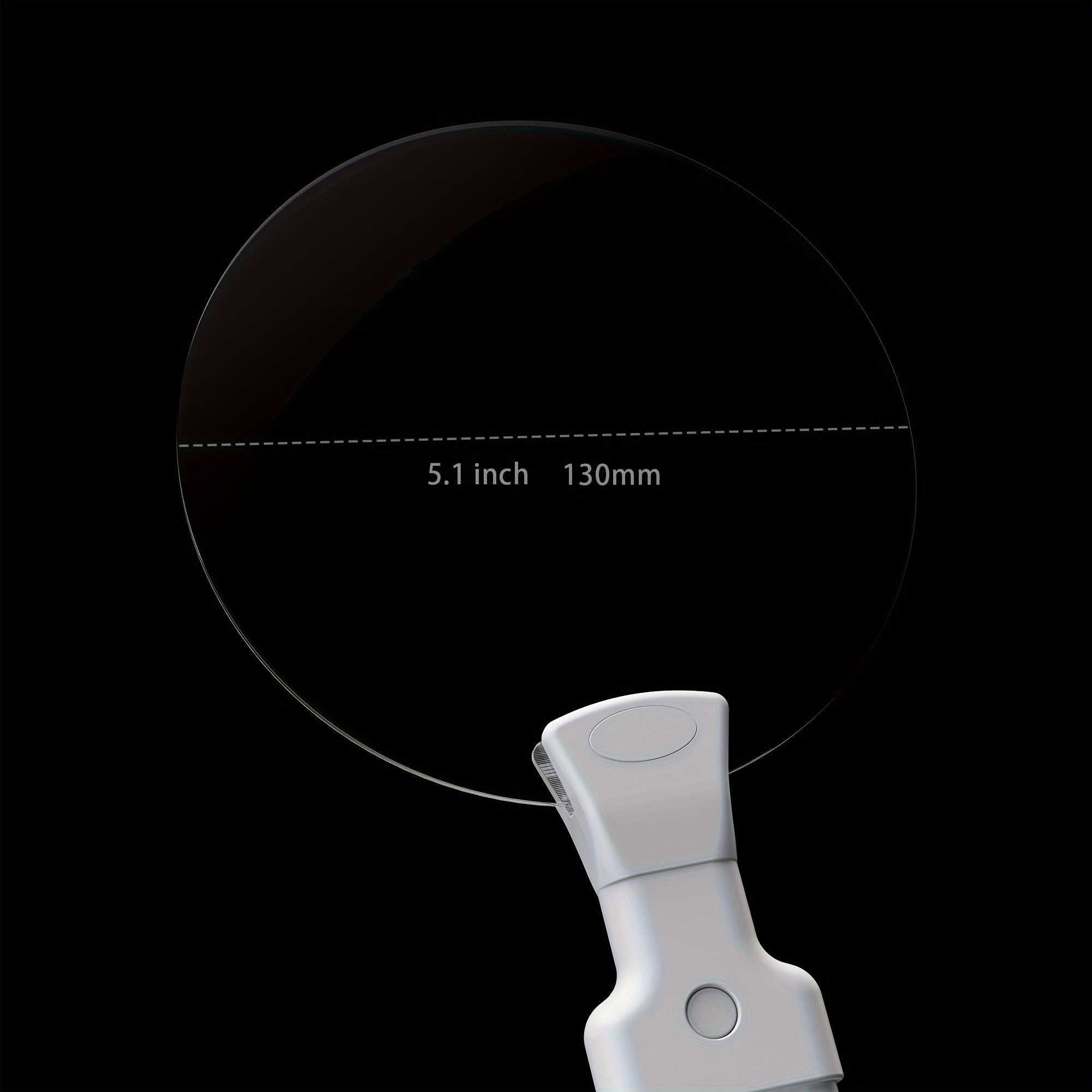 Skanto | Loupe Pro 5X – Loupe ajustable mains libres pour personnes âgées et malvoyantes – Parfaite pour la lecture, la couture, l'artisanat et l'inspection