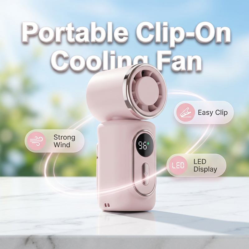 BreezePulse™ — Libérez une fraîcheur instantanée, sans les mains, où que vous alliez
