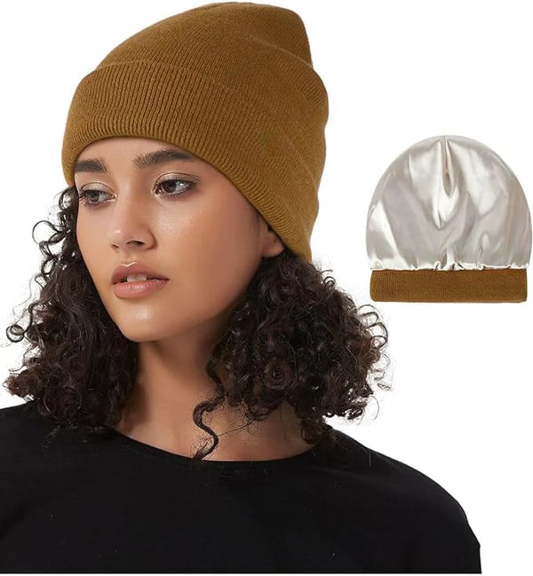 Chapeau d'Hiver Doublé en Soie - Noor