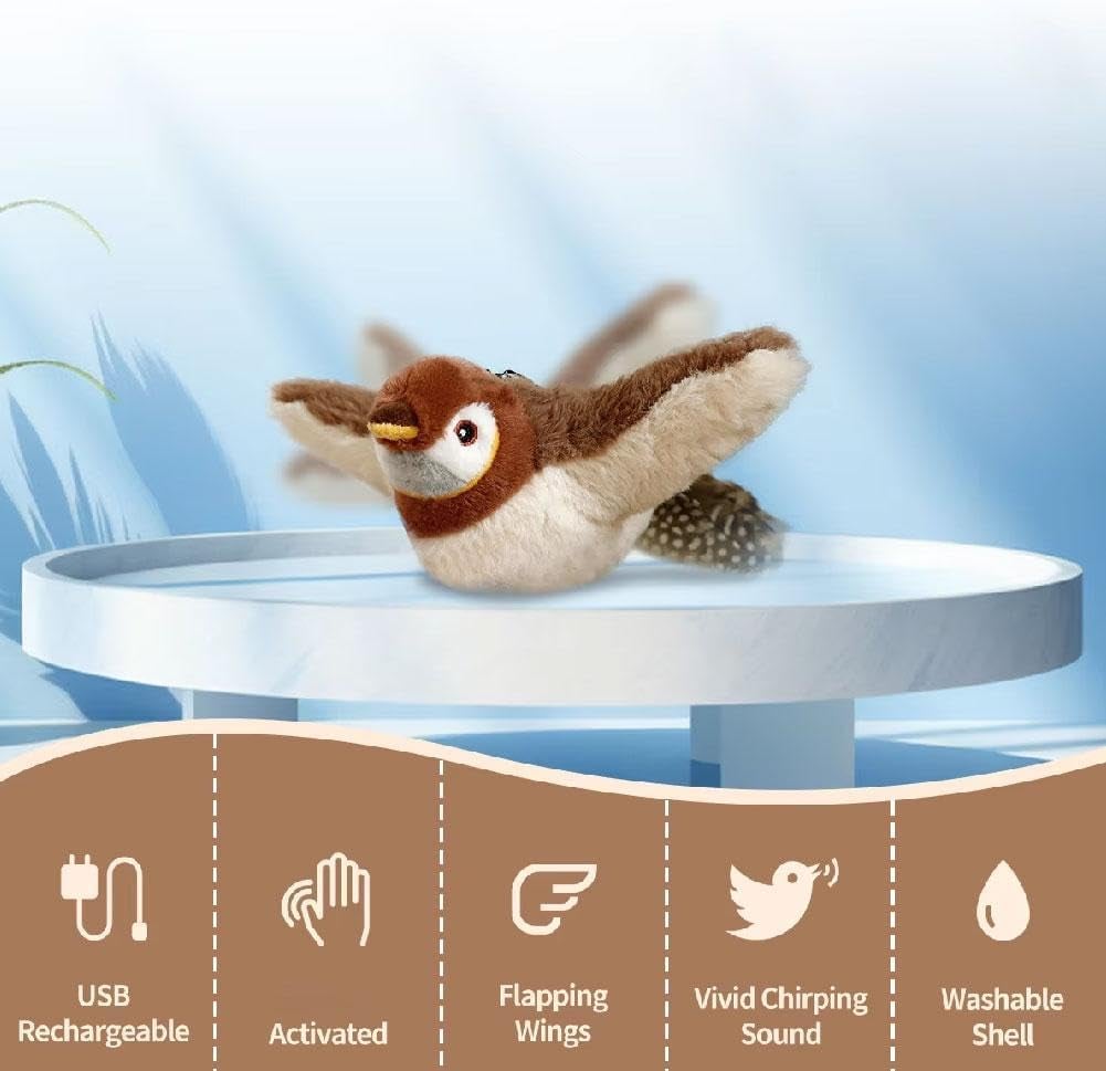 ChirpBuddy – Jouet interactif pour oiseaux pour chats