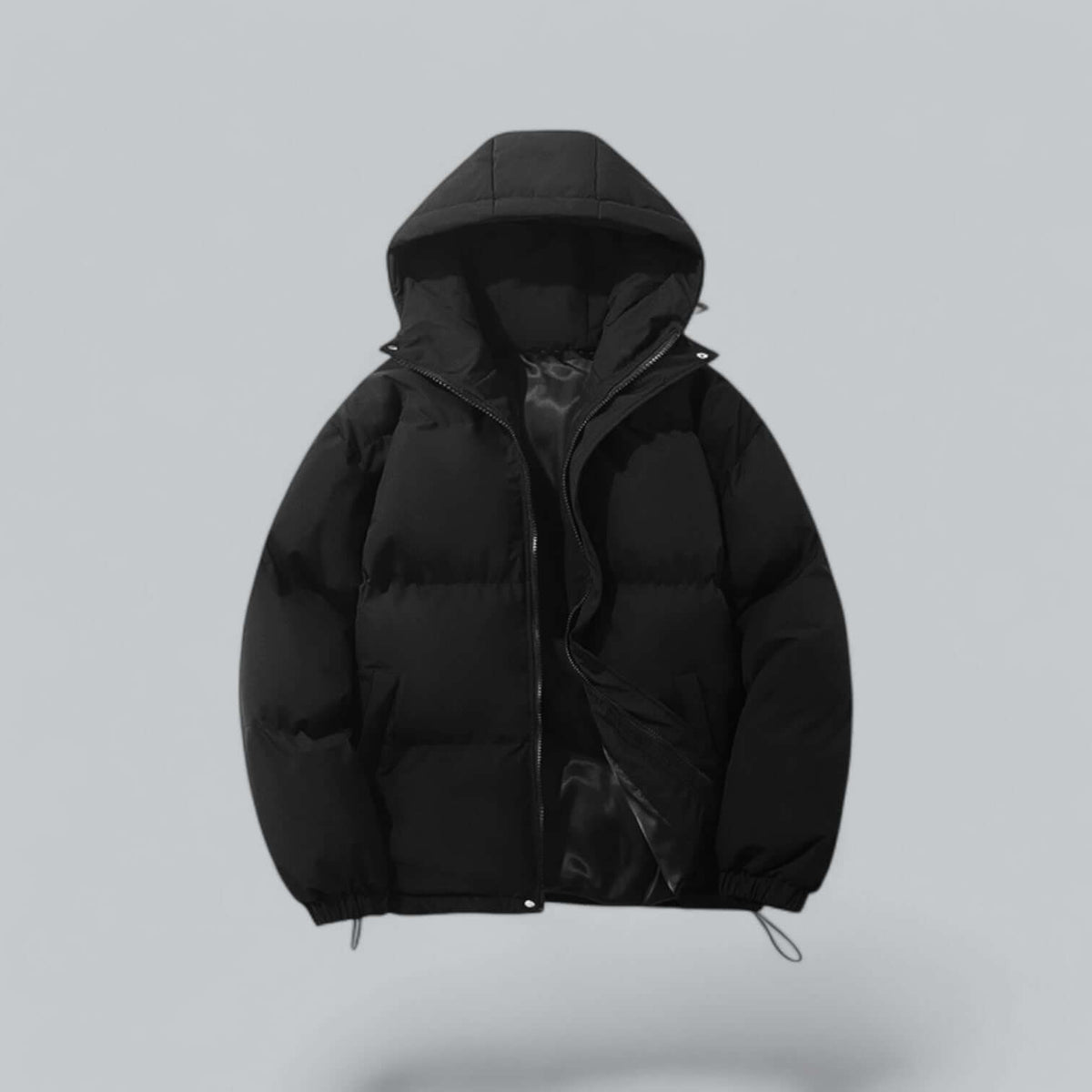 Manteau parka d'hiver chaud pour homme avec capuche ajustable