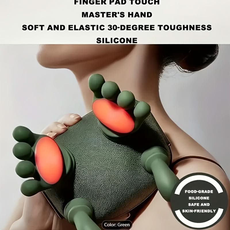 Massager Portable à 8 Griffes pour Soulagement du Cou et du Corps