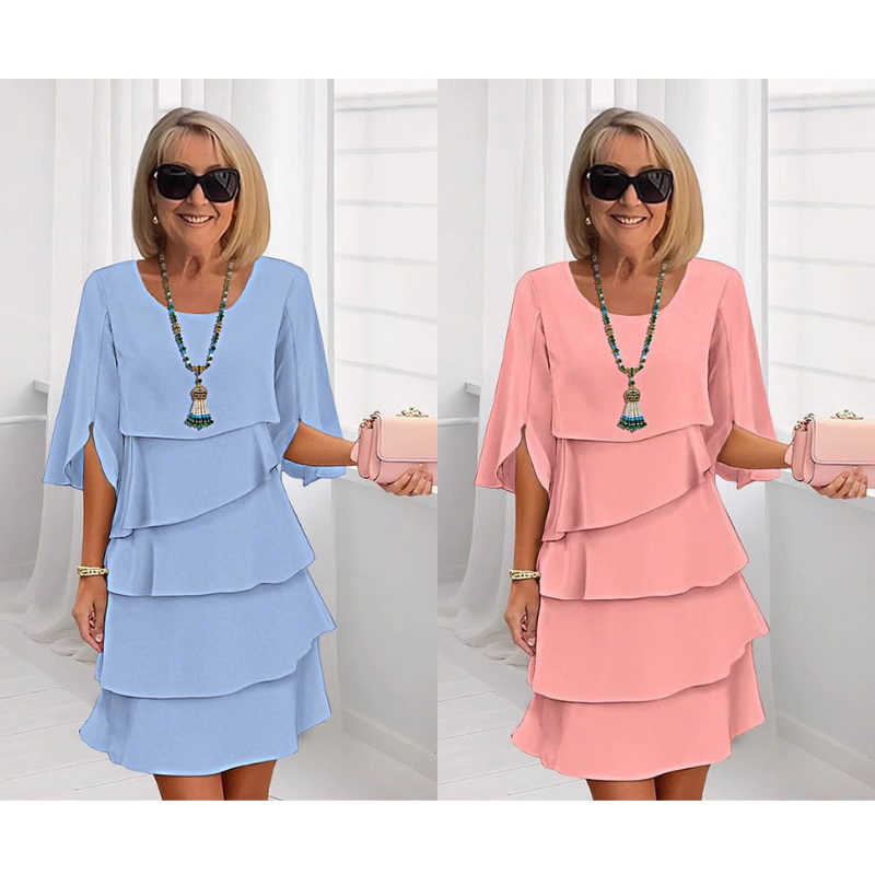 Robe AriaLuxe™ — Bougez librement, ayez un look éblouissant toute la journée