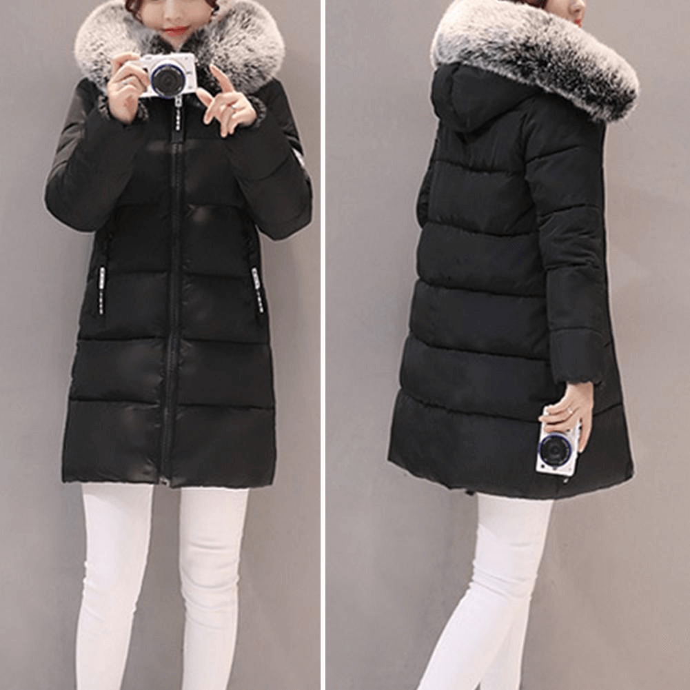 Manteau Puffer Coupe-Vent pour Femmes