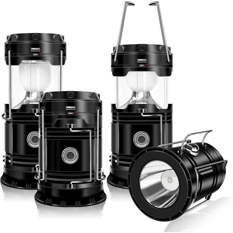 Lanternes de Camping Solaire + USB