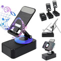 Support de haut-parleur Bluetooth pliable 3-en-1 avec batterie externe