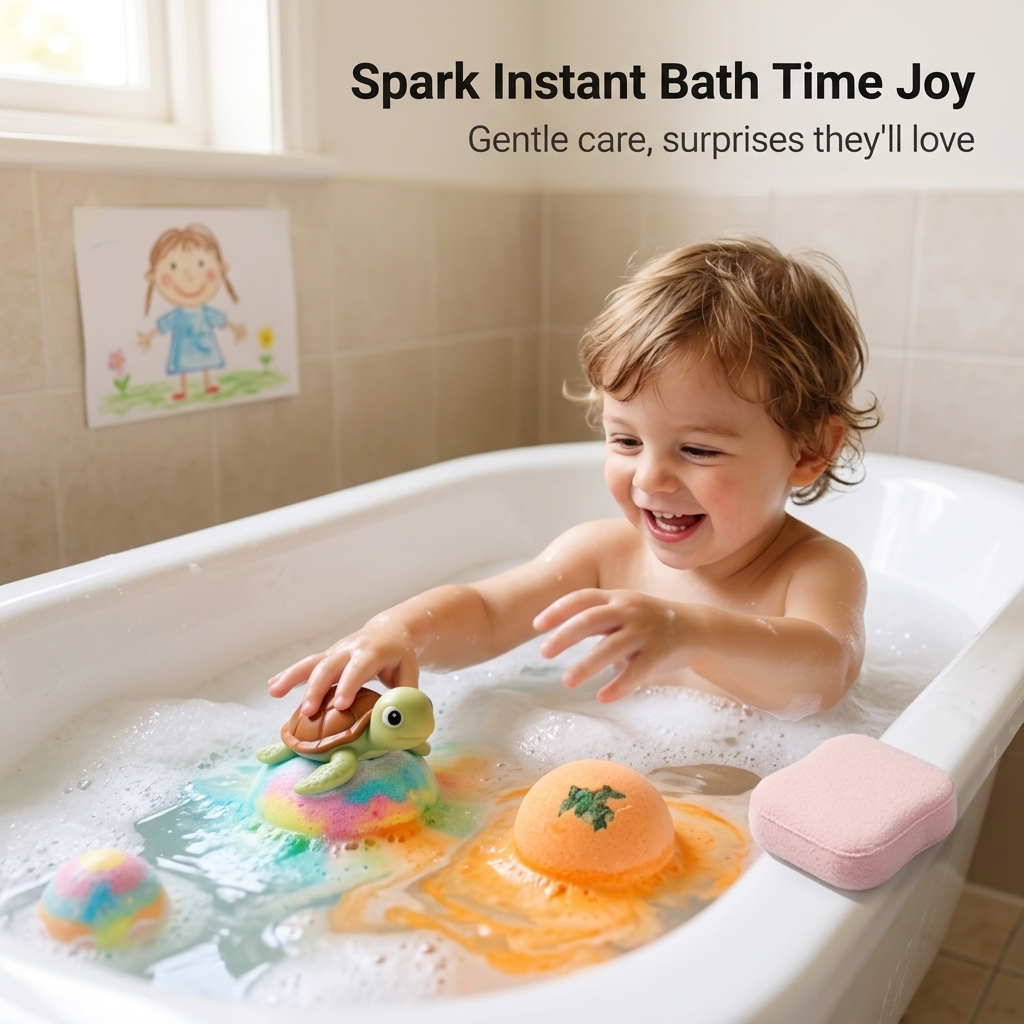 OceanWhimsy™ — Éveillez des aventures joyeuses à l'heure du bain qui nourrissent et enchantent