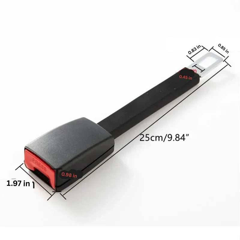Rallonge de Ceinture de Sécurité pour Voiture avec Boucle Élevée pour un Confort et une Utilisation Facile