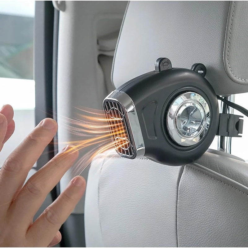 Chauffage de voiture 12V – Chauffage portable pour voiture avec angle réglable à 360°