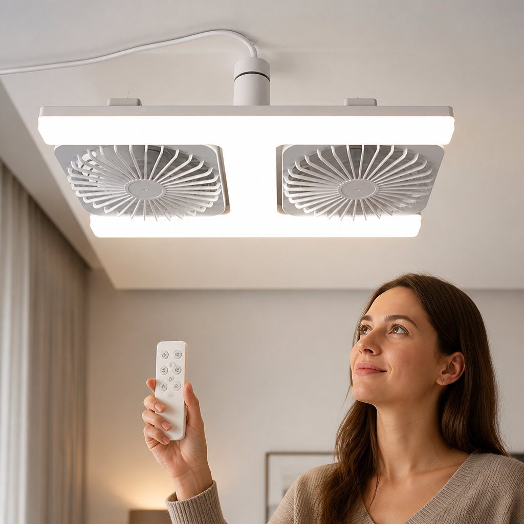 AeroLume™ — Créez Votre Calme Parfait avec le Silence et la Lumière à Votre Commande
