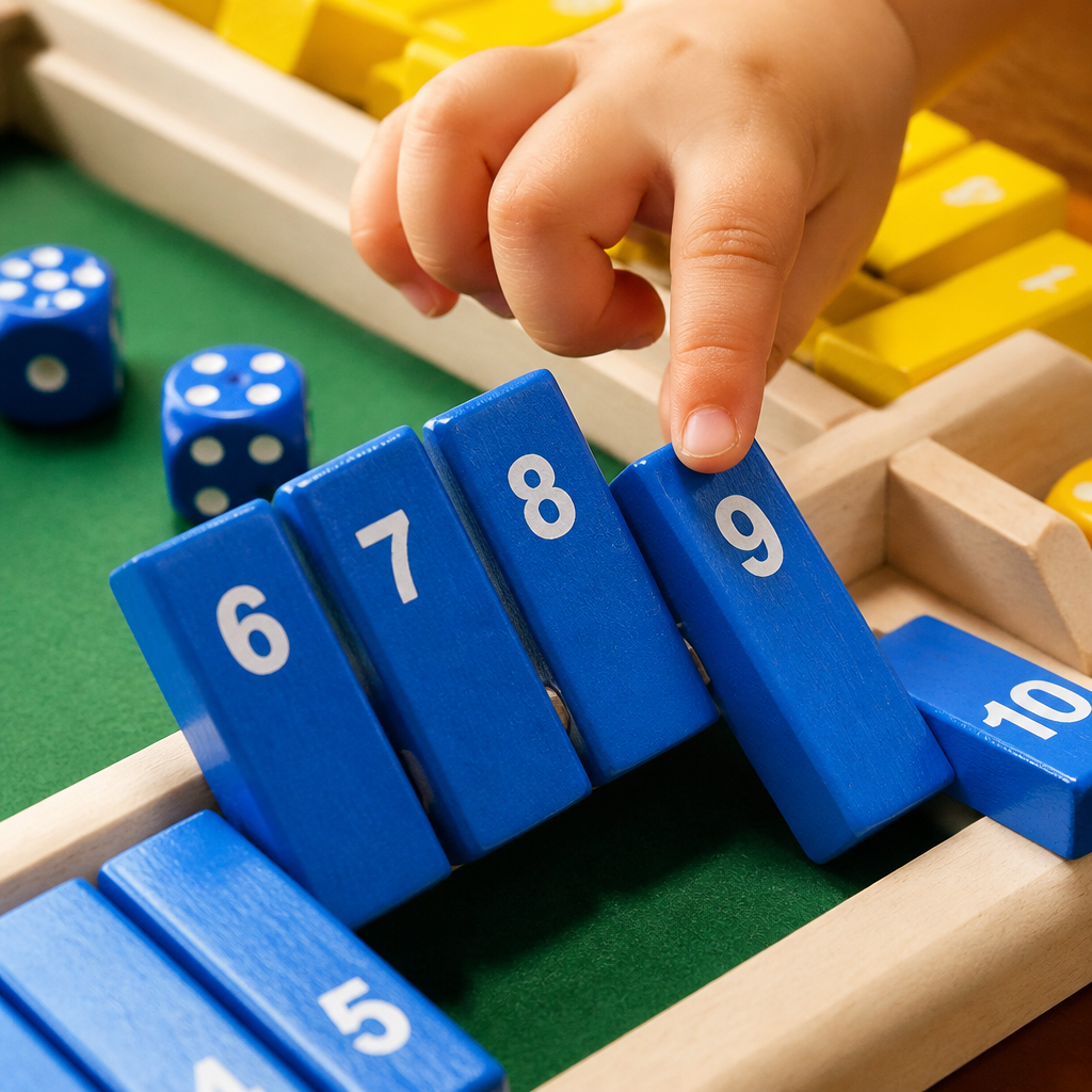 MindPlay™ — Échangez le Temps d'Écran Contre de Vraies Rires en Famille Avec des Dés en Bois